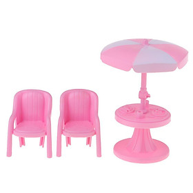 1/12 Tea  Chair for Dolls House Garden Yard Furniture Decor