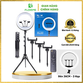 Mua Đèn livestream Floveme cao cấp siêu sáng  chân 2m1  Size 26 33 36 45 Hỗ Trợ Chụp Ảnh Make up  quay tiktok  bán hàng - Hàng chính hãng