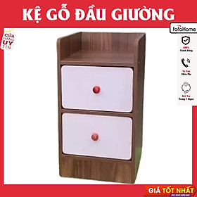 Mua Tủ Tab Kê Đầu Giường Có Ngăn Kéo  Kệ Để Đồ Trang Điểm Lắp Ghép Tiện Lợi Chất Liệu Gỗ MDF Phủ Melamin