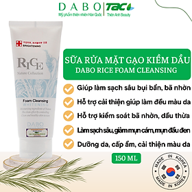 Sữa Rửa Mặt Dabo Gạo Cao Cấp Hàn Quốc 8809351952257 (150ml)