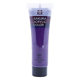 Cá Chép - Màu Acrylic - 20ML BLUE VIOLET - XAC20#39