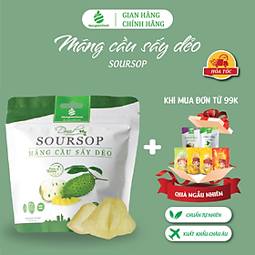 Mãng cầu sấy dẻo Nonglamfood túi 75g Giảm cân, đẹp da, giữ dáng hiệu quả