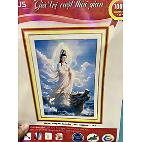 Mua Tranh thêu kín Quan âm từ bi VS8160  kích thước 60 x 90 cm