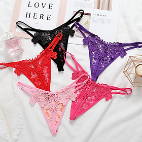 Combo 5 Quần lót lọt khe dây ren bướm sexy quyến rũ, quần lọt khe nữ