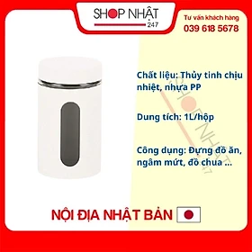 Mua Hộp thủy tinh cao cấp đựng siro  thực phẩm và gia vị Nội địa nhật Bản