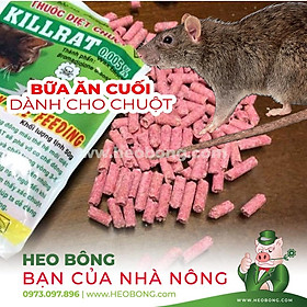 (4 GÓI x 50g) Thuốc diệt chuột Killrat 0.005% - BỮA ĂN CUỐI dành cho chuột