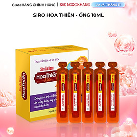Siro Ăn Ngon Hoa Thiên SẮC NGỌC KHANG vỉ 20 ống x 20ml giúp hổ trợ kích thích hệ tiêu hóa & ăn ngon miệng