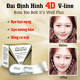 Đai It's Well Plus 4D Định Hình Khuôn Mặt Chữ V - Loại 1 (V-line)