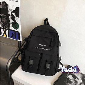 Balo Đi Học Nam Nữ, Ba Lô Trung Học Phong Cách Hàn Quốc Vải Chống Nước, Đựng A4, Laptop 14 Inch Kèm Phụ Kiện CN173