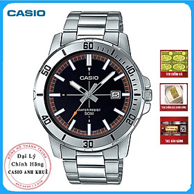 Đồng Hồ Chính Hãng Casio Nam MTP-VD01D-1E2 Cỡ Mặt 45mm