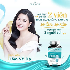 [5 Trong 1- Mờ Nám- Tàn Nhang, Tăng Vòng 1, Cân Bằng Nội Tiết Tố, Sinh Lý Nữ ]] - Viên Uống Glutathione - Hàng Chính Hãng Dr Lacir