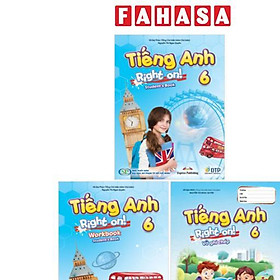 Bộ Sách Tiếng Anh 6 - Right On! - Student's Book + Workbook + Vở Ghi Chép