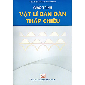 [Download Sách] Giáo Trình Vật Lí Bán Dẫn Thấp Chiều