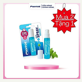 [ Tặng 2 tặng 1 ] Xịt thơm miệng, diệt khuẩn PIERROT MOUTH SPRAY 10ml