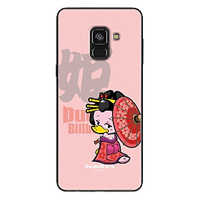 Ốp Lưng Dành Cho Điện Thoại Galaxy A8 2018 - Vịt Kimono