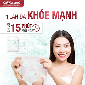 Mặt Nạ Cấp Ẩm Và Cân Bằng Độ pH Cell Fusion C Low pH pHarrier Mask x10 miếng