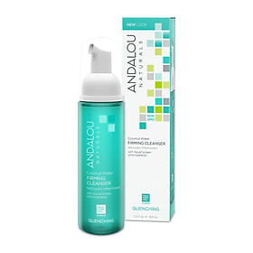Bọt Rửa Mặt Dưỡng Ẩm Da Andalou Naturals Coconut Water Firming Cleanser 163ml