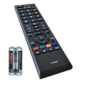Remote Điều Khiển Cho TV LCD, TV LED TOSHIBA CT-90336 GRADE A+ (Kèm Pin AAA Maxell)