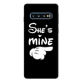 Ốp lưng điện thoại Samsung S10 She'S Mine