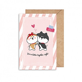 Thiệp Valentine mẫu 3 GC001100036