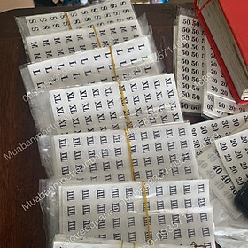 Mua Bảng tem dán size các loại size giày dép
