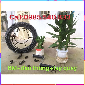 Dây thông cống LÒ XO 6M