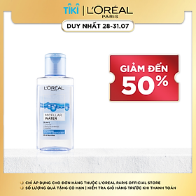 Nước Tẩy Trang Tươi Mát L'Oreal Paris 3-in-1 Micellar Water (95ml)