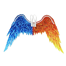 Non Woven Fabric 3D Angel Wing Costume Accessory Cosplay Child Decorative Fairy Wing for Party Mardi Gras Dress Up Carnival Women Men Kids