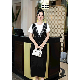 ĐẦM BODY THUN PHỐI REN SIÊU ĐẸP
