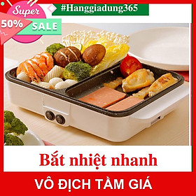 Mua Nồi Lẩu Nướng Đa Năng 2 Ngăn Hàn Quốc  Nồi Nướng Lẩu  Bếp Lẩu Nướng 2in1 - BẢO HÀNH 12 THÁNG