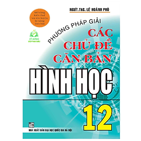 Sách - phương pháp giải các chủ đề căn bản hình học 12