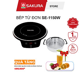 Mua Bếp Từ Đơn Sakura SE1150W tặng kèm Nồi Lẩu - Hàng Chính Hãng