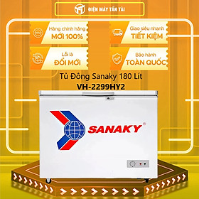 Mua TỦ ĐÔNG SANAKY 220 LÍT VH-2299HY2 ĐỒNG (R134A) -HÀNG CHÍNH HÃNG