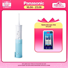 Máy tăm nước cầm tay Panasonic dùng pin EW-DJ10 - Hàng Chính Hãng