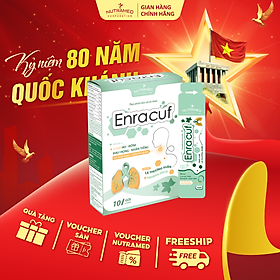 Gói uống Enracuf hỗ trợ viêm đường hô hấp trên (10 gói) - Nutramed