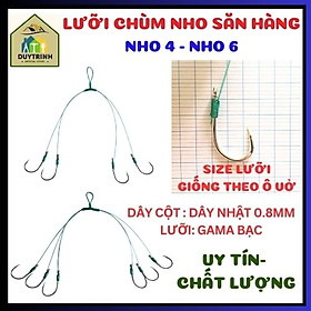 Lưỡi Chùm Nho Câu Câu Cá Tra , cá chim, săn hàng giá rẻ nho 4 - nho 6