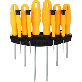 BỘ TUỐC NƠ VÍT ĐA NĂNG 10 CHI TIẾT INGCO HKSD1058 - HÀNG CHÍNH HÃNG
