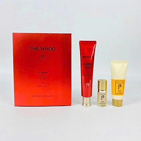 Set Tinh Chất Chống Nắng Chống Lão Hóa Làm Dịu Da The Whoo UV Ultimate Red Vitamin Suncreen SPF 50+/PA++++ 50ml