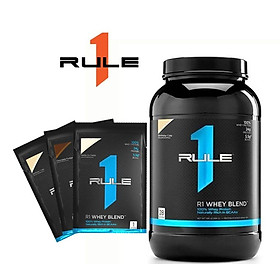 Hình ảnh Sữa tăng cơ Rule 1 Whey Blend 1.98lb - 26-28 servings tặng gói Rule 1 Sample