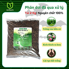 Mua Phân dơi hữu cơ Minh Tâm Túi 2KG | Nguyên chất 100% | Sấy khô và chiếu tia cực tím