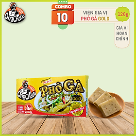 Combo 10 Hộp Viên Gia Vị Phở Gà Ông Chà Và 126g