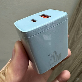 Mua Cốc Sạc Nhanh Siêu Nhỏ Gọn Baseus Compact Quick Charger 20W 2 cổng USB & Type C dùng cho Iphone  Ipad- Hàng chính hãng Baseus
