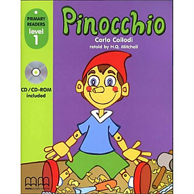 Ảnh bìa MM Publications: Truyện luyện đọc tiếng Anh theo trình độ - PINOCCHIO (with CD-ROM) British & American Edition