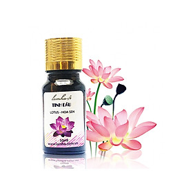 Tinh dầu Hoa Sen Lam Hà Lotus (10ml):có mùi hương dễ chịu, giúp cơ thể thanh tịnh, giúp ngủ ngon
