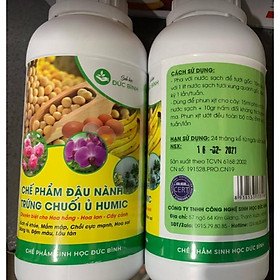 Chế phẩm sinh học đậu nành trứng chuối ủ Humic chuyên hoa cây cảnh (Sinh học Đức Bình)