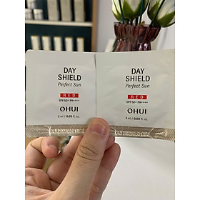 Combo 30 gói Kem chống nắng OHUI Day Shield Perfect Sun Red SPF50+ PA++++ 1ml