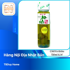 Mua Rượu nước mơ Choya xanh ngâm Nhật Bản 720ml