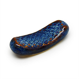 06 Gác đũa thanh cong Snack Đông Gia - xanh sóng biển 8094.
Snack chopstick holder