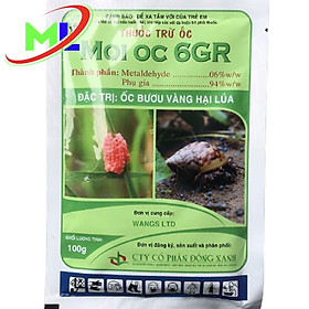 Bã trừ ốc Moi Oc 6GR , diệt ốc hại cây trồng 100gr
