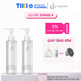 Combo 2 Nước Tẩy Trang dProgram Dưỡng Da 180ml